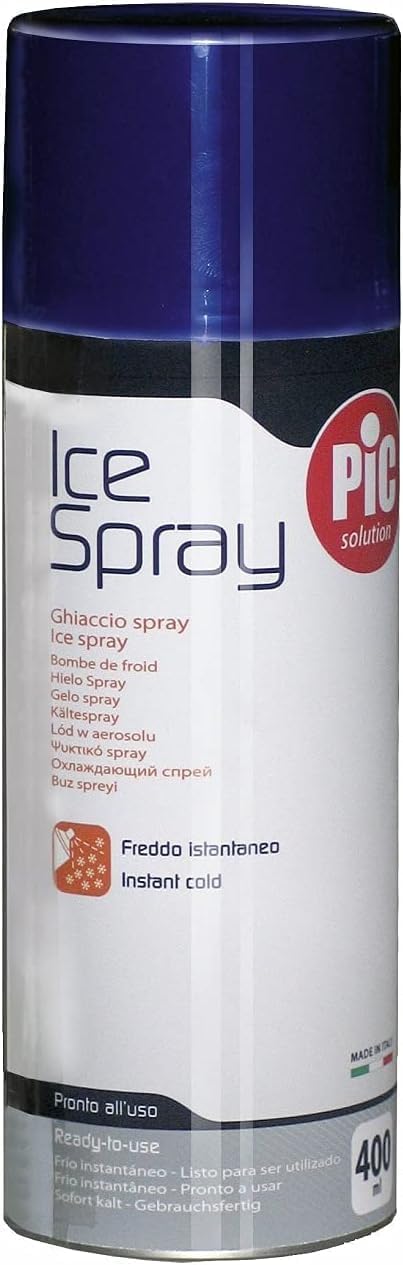 PIC Solution Ice Spray - Instant Cooling Relief for Muscle and Joint Pain, Inflammation, Sprains, Strains, and Sports Injuries (400 ML)