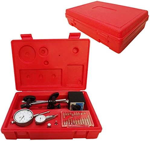 22 Point Set 1" Dial Test Indicator Magnetic Mounting Base Stand Fine Adjustment