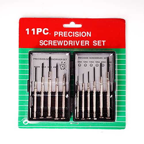 11PCS Mini Precision Screwdriver Set, XAQISHIRE Small Screwdriver Set for Repair Computer, Electronics, Toys, Watch - Image 7