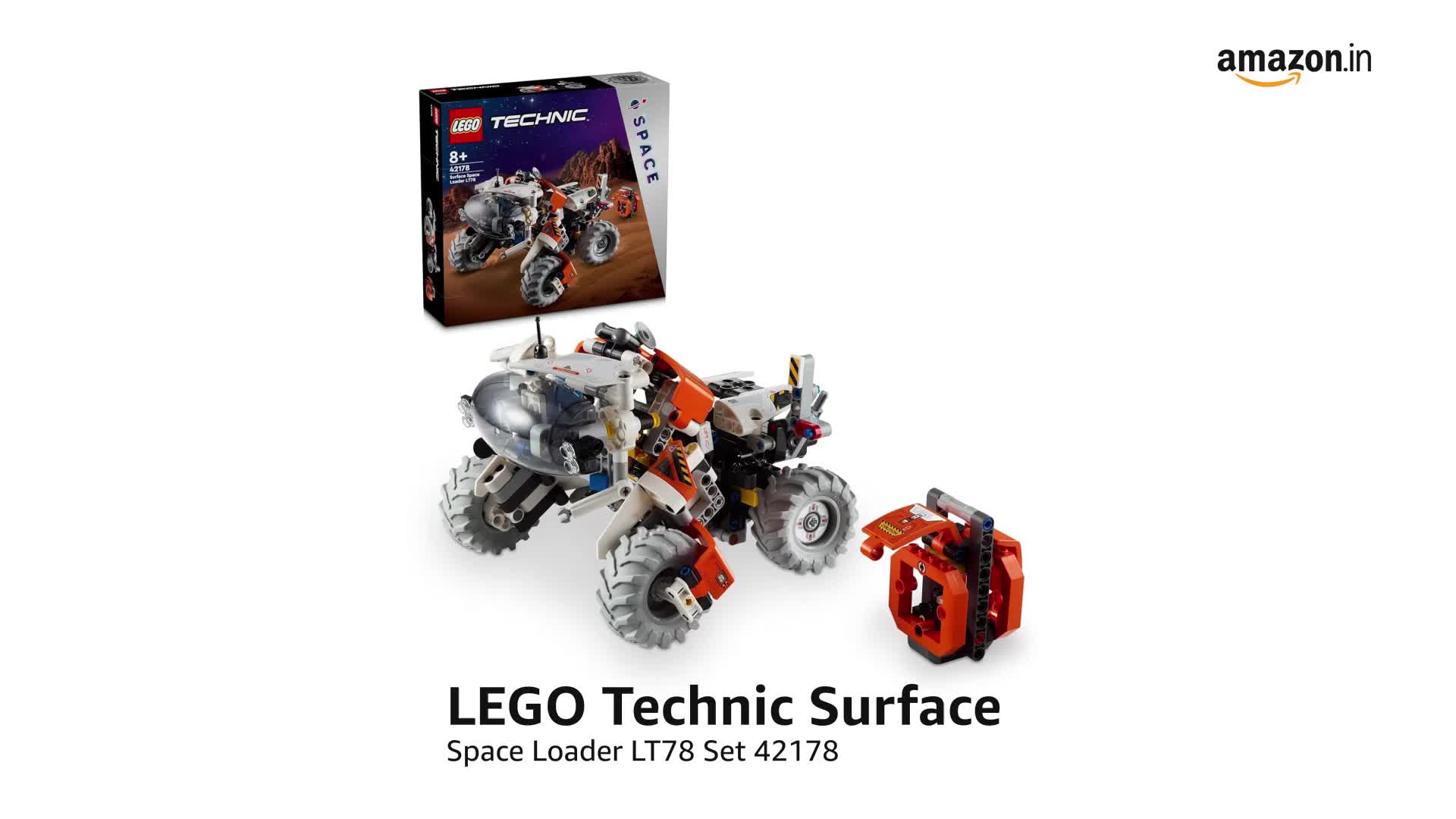 LEGO Technic Surface Space Loader LT78 Set for Exploration Play