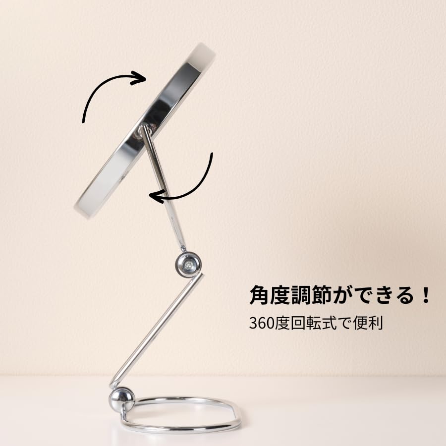 Amazon.co.jp: NIKOKIRA ニコキラ 卓上ミラー デスクミラー メイク