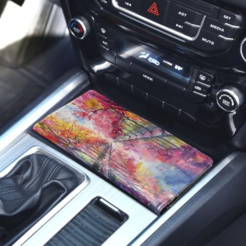 Organizador para documentos de auto leather miniatura 5