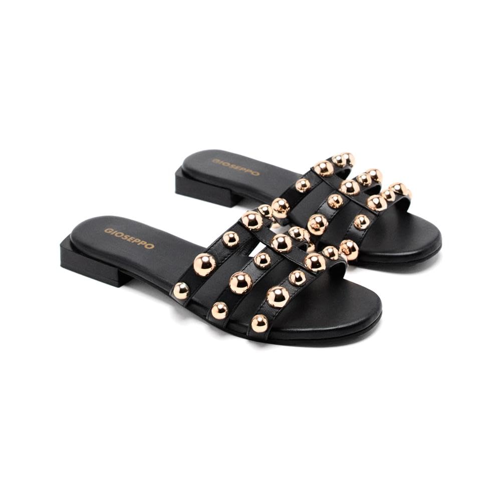 GIOSEPPO Women's Dekorra Flat Sandal, Gold, 4.5 UK