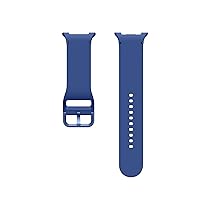 Samsung Sport Band Cinturino sportivo in gomma (M, L) per Galaxy Watch8 | Watch8 Classic, Blue