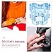 Beaupretty Crystal Glass Nail Cup Lid Dappen Dish for Nail Art Manicure Care for Mixing Liquids Suitable for Professionals and Beginners Blue Design