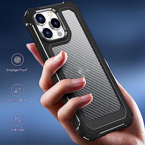 Coque carbone iPhone 14 Plus anti-traces idéale pour le bureau