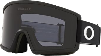 Oakley Target Line M Snow Goggles Matte Black with Grey Lens
