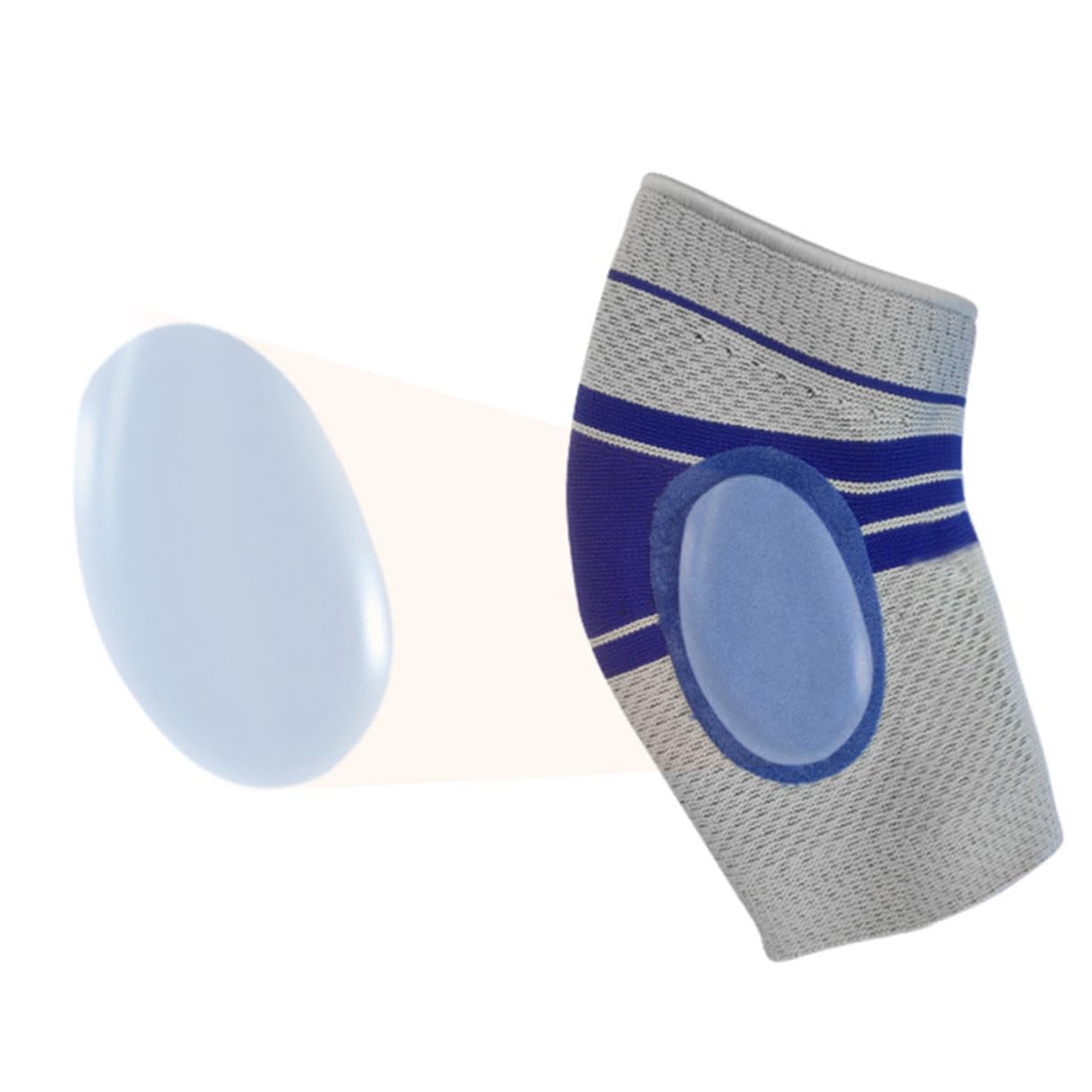 TOVINANNA Sports Elbow Pads Compression Sleeve for Men Women Basketball Gym Elbow Sleeve Padded Arm Guard