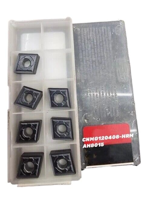 A set of 10 new turning inserts suitable for G120408-HRM AH8015 CNMG432-HRM