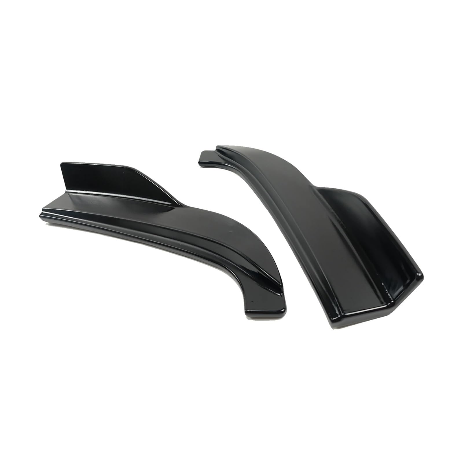 2PCS Car Rear Bumper Diffuser Side Corner Compatible For 2011-2022 Jeep Grand Cherokee SRT SRT8 WK2 Glossy Black Splitters Aprons Spolier(Glossy Black)
