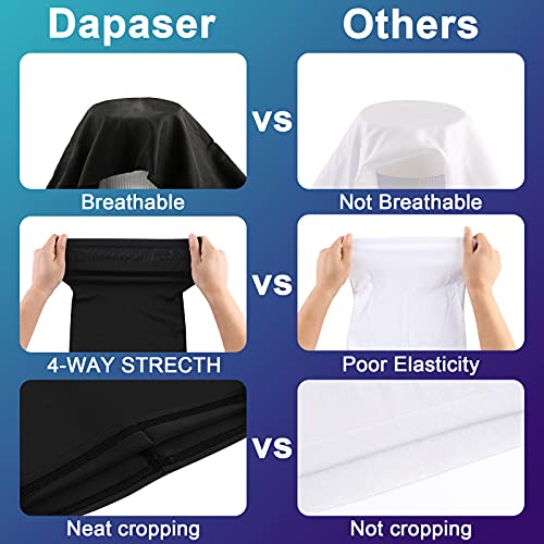 Image of 6 Pack Cooling Neck Gaiter Face Mask for Men Women Breathable Dust UV Protection Multifunctional Reusable Face Cover