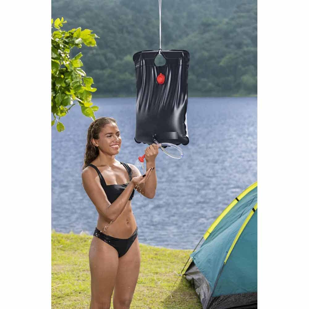 Doccia Portatile Da Campeggio 12V - Con Pompa E Soffione, Per Auto, Spiaggia, Giardino