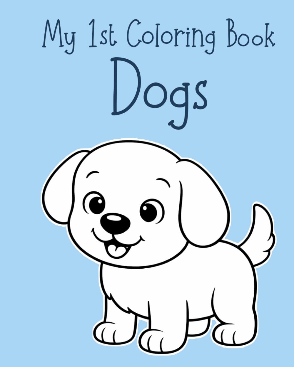 My 1st Coloring Book: Dogs