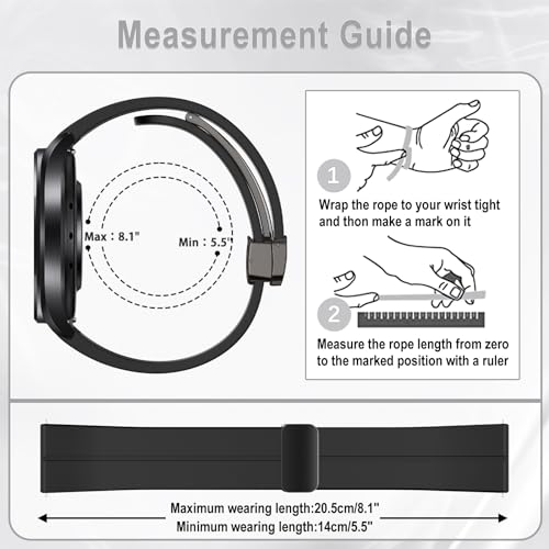 KeHowy 22mm Strap for Xiaomi Watch S4/Redmi Watch 5 Active/Watch 5 Lite/Watch 2/S3/2 Pro/S1 Pro/Mi Watch - Image 4