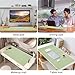 Bloss Green Desk Mat, Desk Matt for Desktop, Large Leather Desk Pad, Desk Pad Mat Waterproof, Computer Mat for Office Work/Home/Decor (31.5 x 15.7 Inches)