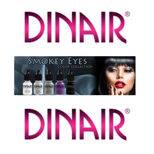 DINAIR AIRBRUSH MAKEUP - SMOKEY EYES .25oz.