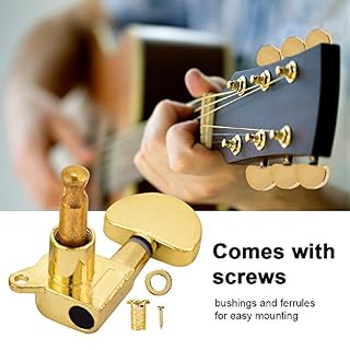 Guitare Classique Tuning Pegs Tuners Mécaniques, Mécaniques de Chevilles pour Guitare 3L3R Incluses pour Guitares… - Les Beatles, Paul McCartney, John Lennon, RIngo Starr, George Harrison Guitare Classique Tuning Pegs Tuners Mécaniques, Mécaniques de Chevilles pour Guitare 3L3R Incluses pour Guitares… – Image 3