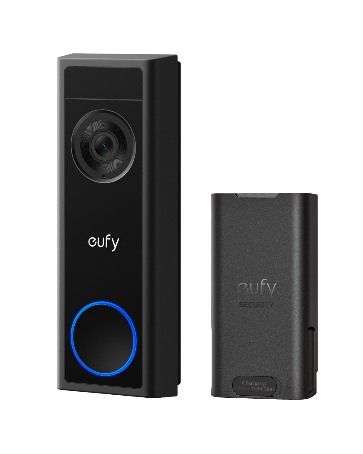 eufy Security Video Doorbell Camera C31,Extra Rechargeable Battery Pack,2K FHD,Dual Power Options,Live Video Call,24/7 Recording,Human and Motion