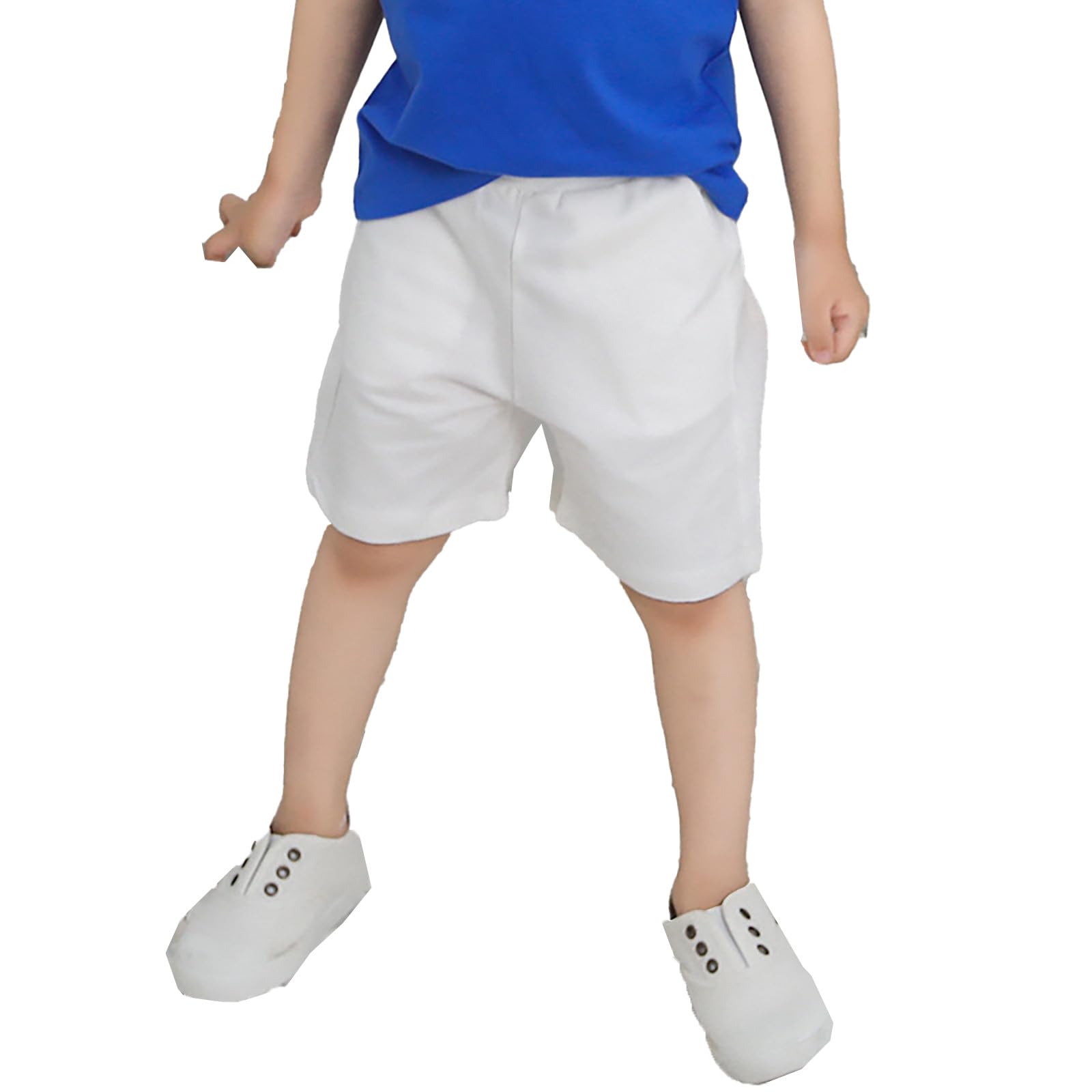 Générique Short Garçon 12 Ans Shorts Garçon 2 à 12 Ans Confortables Élastiques Respirants Été Décontractés Actifs Durable Quotidien