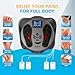MDIBZCA Electric Foot Stimulator, EMS & TENS Foot Massager for Neuropathy, Electric Feet Blood Circulation Machine, Improves Circulation,Relieves Body Pains