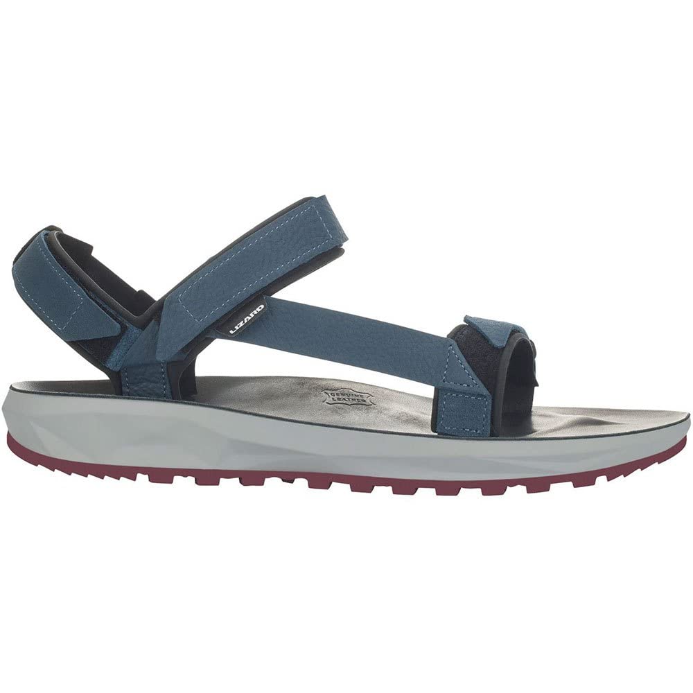 Lizard Sandalo WS Super Hike Leather, Donna, Midnight Blue/Zinfandel Red, 42 EU, Midnight Blue Zinfandel Red, 42 EU
