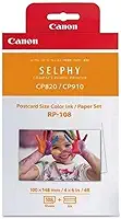 Papel Canon Rp108 p/Impressora Selphy - 108 Folhas
