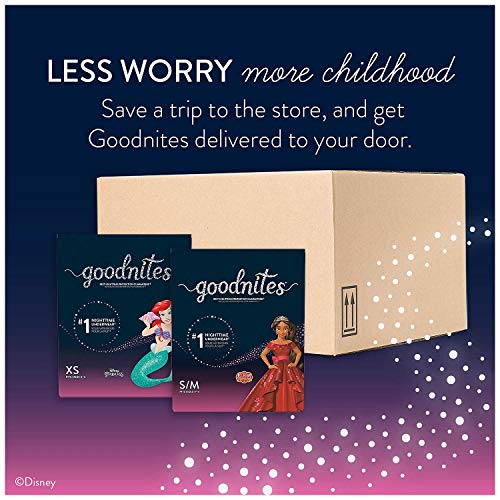 Image of Goodnites Bedtime Pants for Girls, Small /Medium, 74 Count