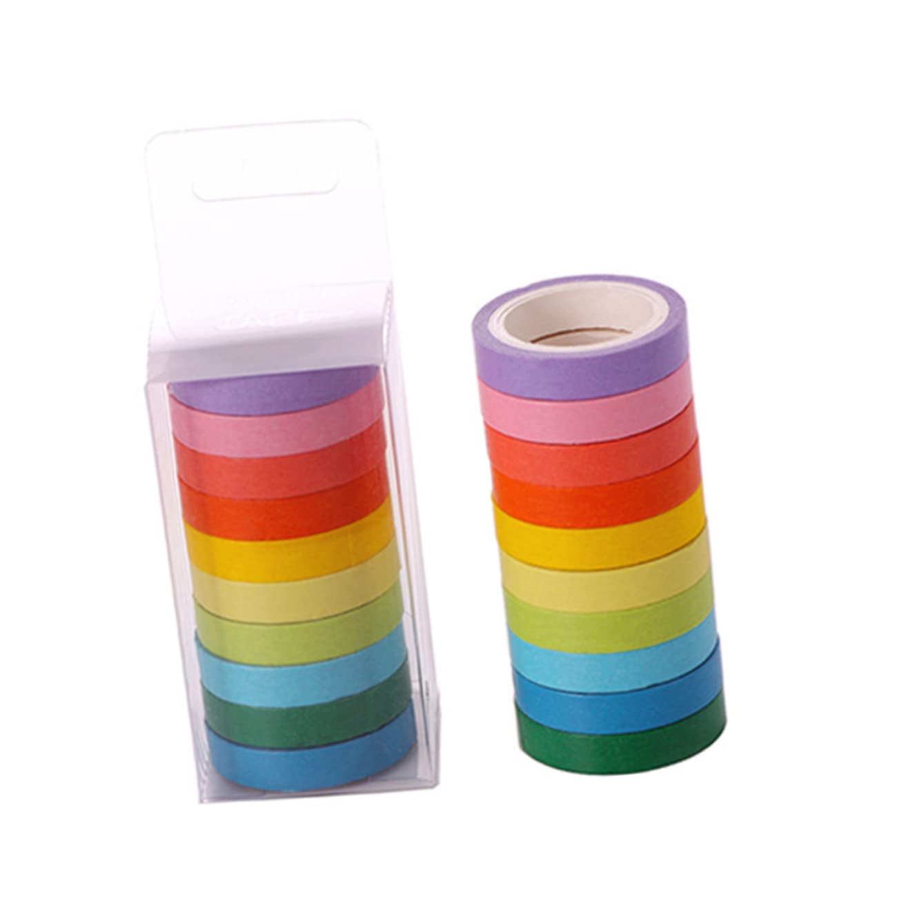 Operitacx 51pezzi Nastro Washi Decorativo Per Scrapbook e Artigianato Con Motivo Griglia Nastro Adesivo Versatile Per Pianificatori e Imballaggi