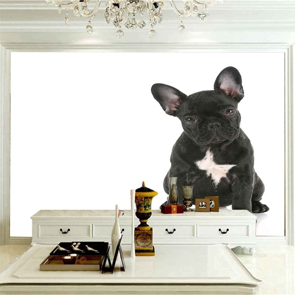 Selbstklebende Tapete Tierischer Welpe 3D Fototapete Wandbild Motiv Abziehen Und Aufkleben Wandfoto 3D Tapetenkleister Wohnzimmer Die Wand Für Schlafzimmer Wandbild Bordüre - 250x175 cm