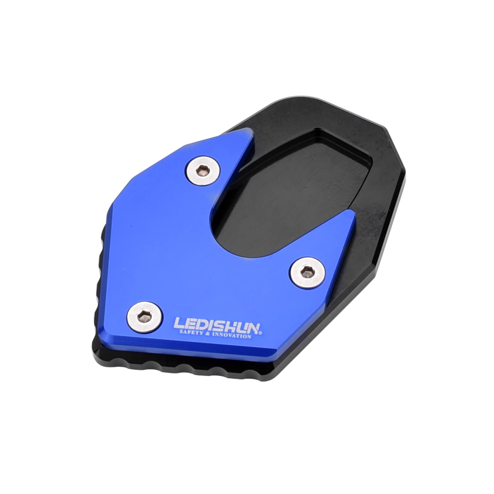 LEDISHUN Motorcycle Kickstand Pad - Side Stand Foot Enlarger Plate For Suzuki Gixxer, INTRUDER Models - View #5