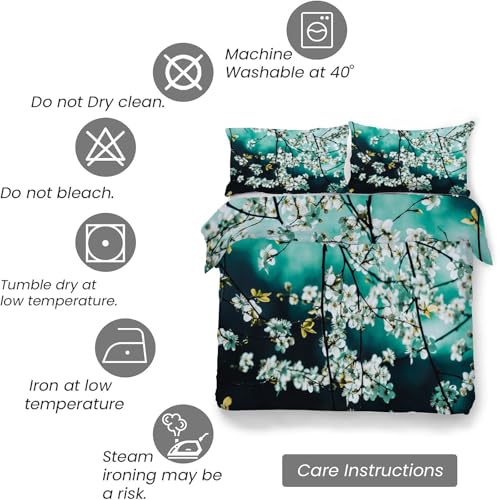 Housse Couette Microfibre Douce Pêche De Montagne Lit 2 Places - 7