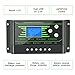 30A Solar Charge Controller PWM 12V 24V Auto with Back-Light LCD Display 5V Dual USB 30 amp Solar Regulator Charger Z30
