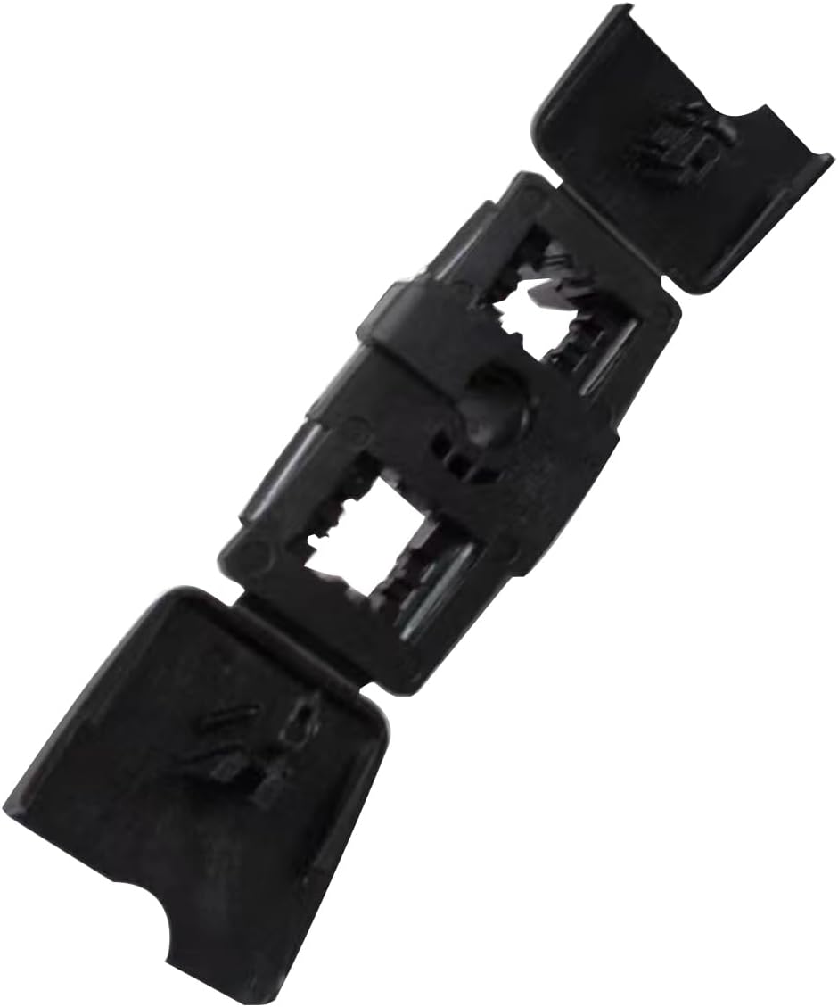 Front Sun Visor Clip Side Sun Visor Holder Retainers Clip Bracket Fits for Bmw X5 F15 X6 F16 X3 F25 X4 F26 2014 2015 2016 2017 2018 2019 (Black, Right Side, One Size)