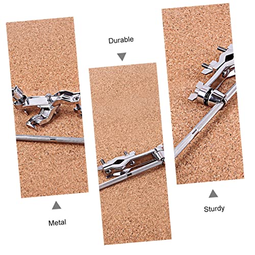Clamp Extensor para Batería de Plástico Diseño para Accesorios de Percusión Fácil Instalación Compatible con Soportes de Batería y Platillos miniatura 2