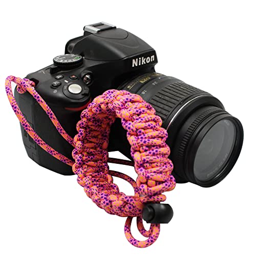 Image of Paracord Wrist | Camera Strap for Robust Hand Grip To Hold All DSLR Camera | Heavy gear | Binocular DCobra