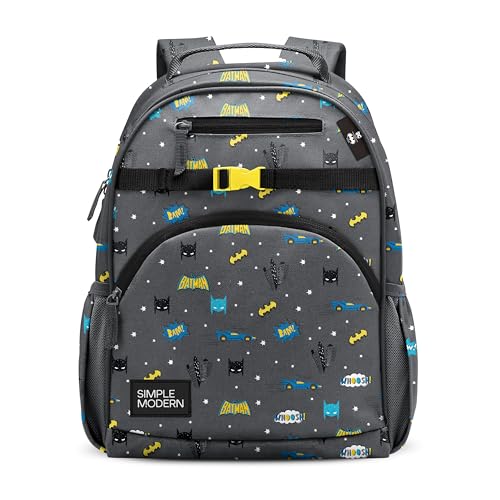 Simple Modern Batman Kids Backpack 16
