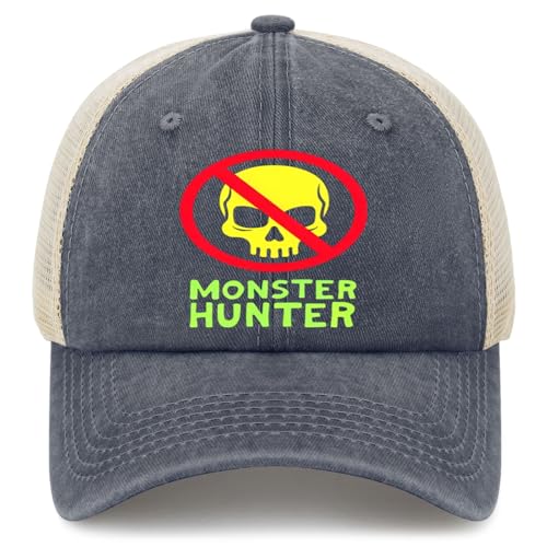 Made in US Monsters Hunter Wilds Golf Hats Beach caps for Mom