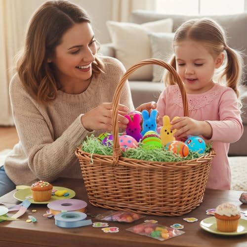 Cherislpy 24 Pcs PreFilled Easter Eggs with Plush Bunny Toys Animals Keychain Decoration Stuffed Toy Great for Kids Boys Girls Toddler Easter Basket Stuffers Egg Fillers by Cherislpy - Image 7