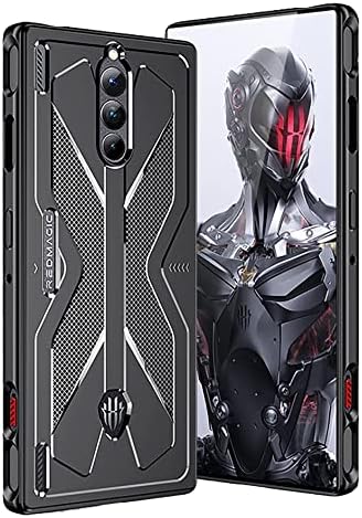 GIOPUEY Clear Case Compatible With Red Magic 8S Pro/Red Magic 8 Pro, TPU Slim Case Cover, Air Cushion [Not Easy To Yellow] Shockproof Phone Case