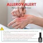 Beetles 9 in 1 Nail Glue Gel for Nail Tips and Clear Acrylic Nails Long Lasting, Curing Needed UV Extension Glue for False Nail Tips and Press on Nails - Image 5