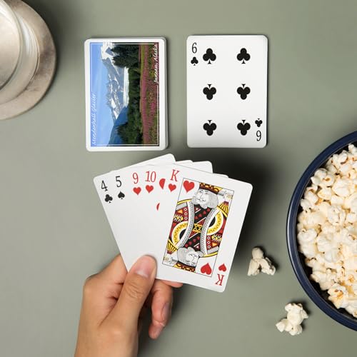 Baraja Poker Juneau Alaska Mendenhall Glacier 52 Cartas miniatura 2