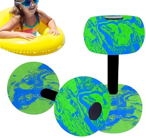 Havuz Ağırlıkları | Hafif Köpük Antrenman Ekipmanı - 2 Parça Havuz Aerobik Dambıl | Erkekler ve Kadınlar İçin Yüzme Antrenmanı Koşu Spor Aktiviteleri ve Açık Hava Spor Salonu - Görsel 7