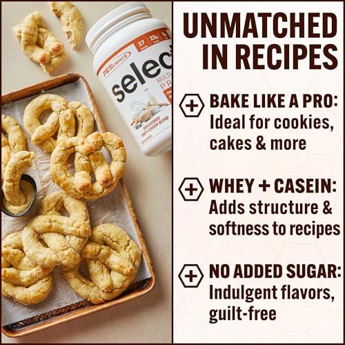 Image of PEScience Select Multi-Purpose Unflavored Protein Powder, Low Carb, Keto Friendly, Gluten Free, Whey & Casein Protein Flour for Baking and Smoothies, 27 Servings