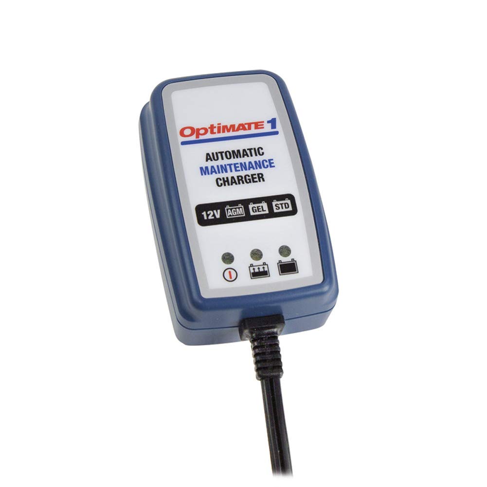 OptiMate TecMate 1 Global, TM-400, Chargeur-Mainteneur de Batterie 12 V 0.6 A en 4 étapes