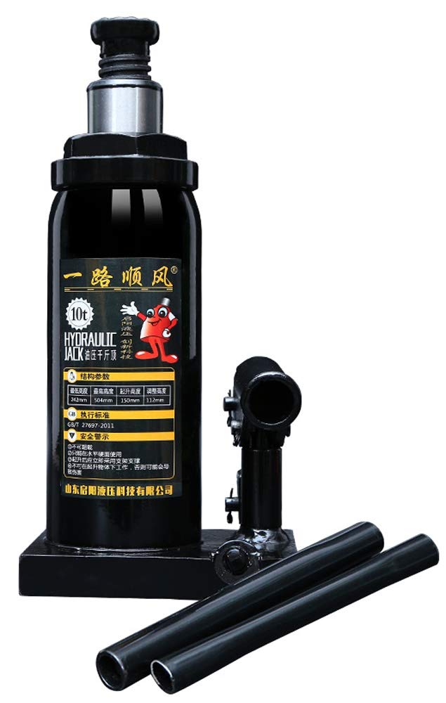 Buy AXWT 10 Ton Heavy Duty Hydraulic Bottle Car Jack Lifting Stand