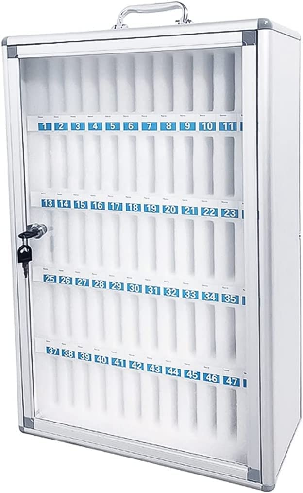 Caja de Almacenamiento para teléfono móvil Soporte acrílico para teléfono móvil Caja de Almacenamiento de Escritorio Armario de Almacenamiento de Pared de Gran Capacidad nizador de a