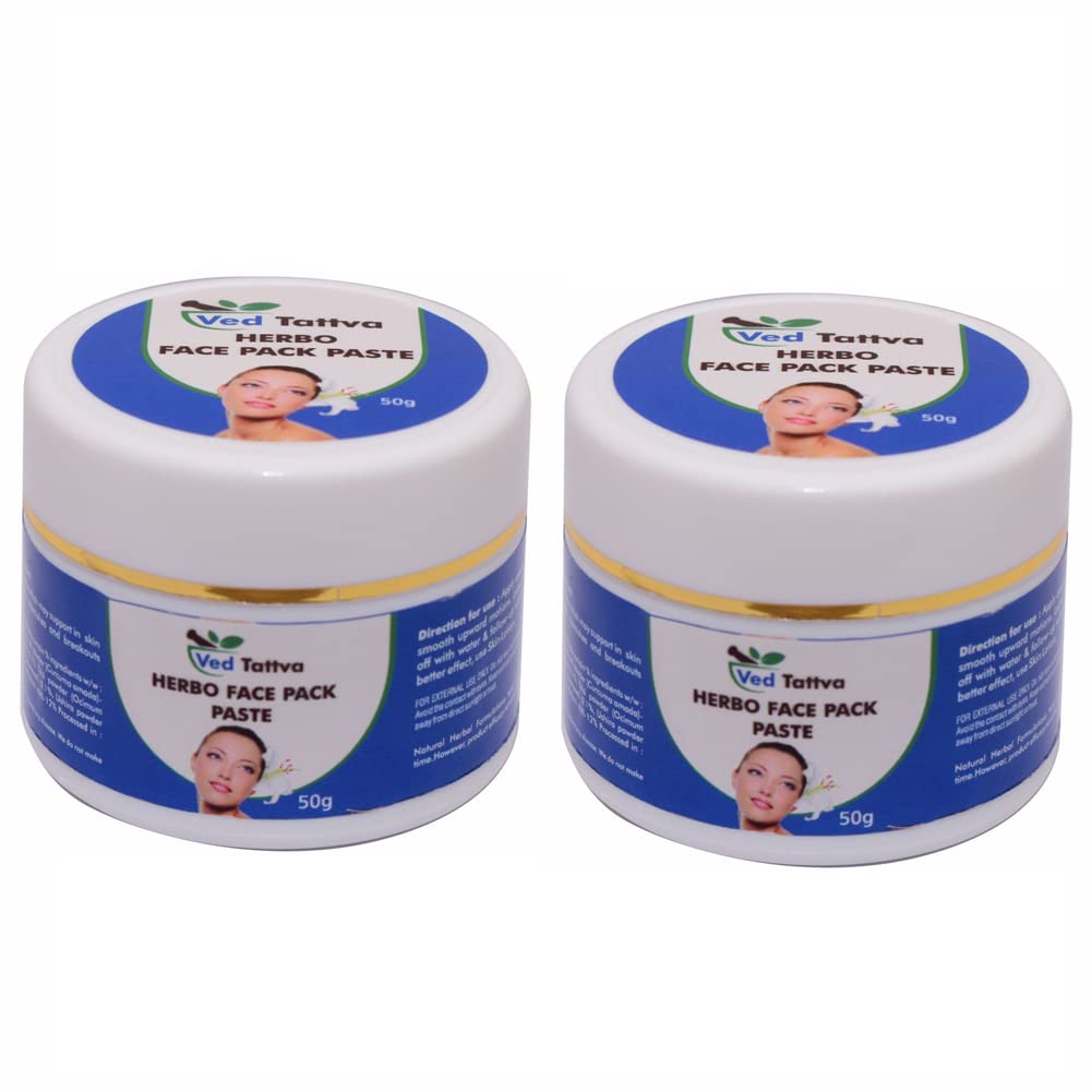 Ved TattvaHerbo Face Pack Paste 50 Gms Pack of 2
