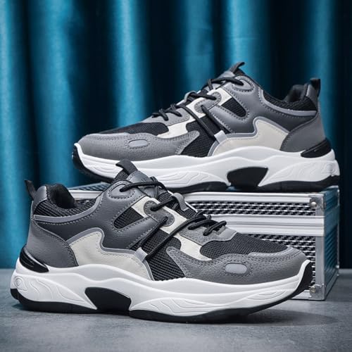 Mens Breathable Canvas Sports Shoes Comfortable and Non Slip Casual Walking Shoes Suitable for Daily Leisure and Outdoor Walking4