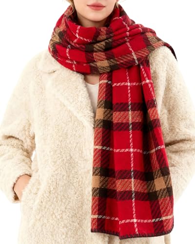JOYPICKS Women's Long Knit Scarf Winter Chunky Scarfs Warm Big Wrap Thick Winter Fashion Scarves for Outdoor Men & Women