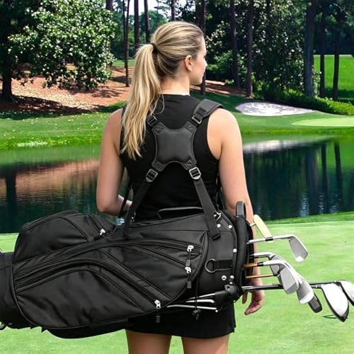 Correa de hombro para bolsa de golf acolchada y ajustable de repuesto 2